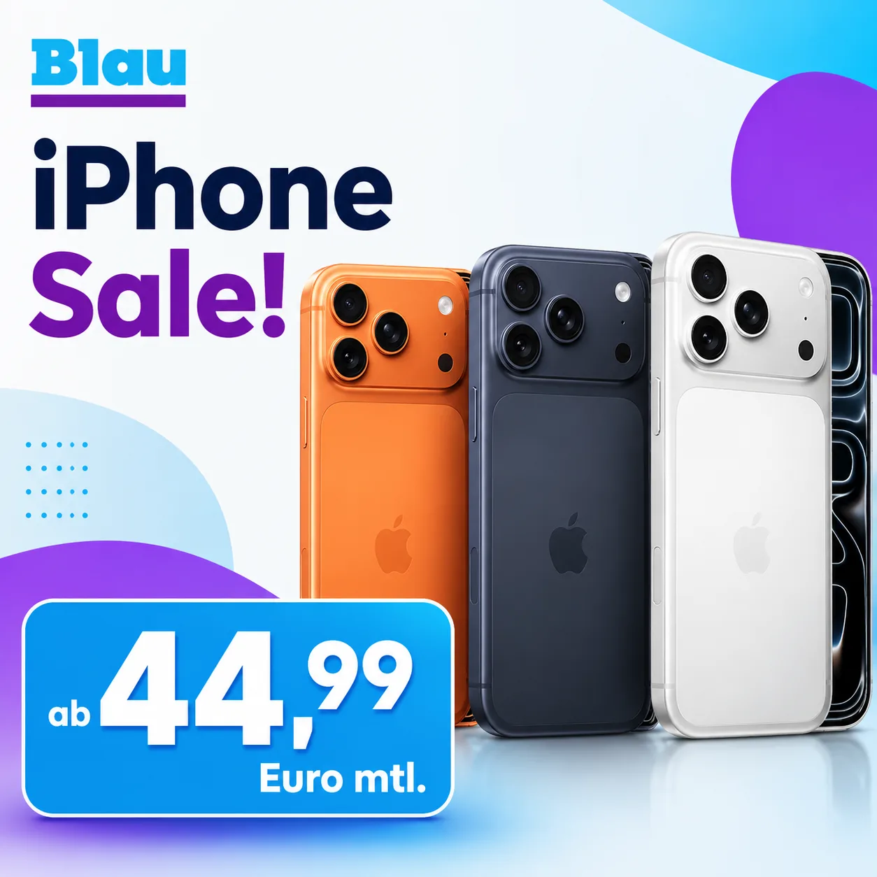 Blau De iPhone Sale 17 Pro Deal Rabatt Aktion