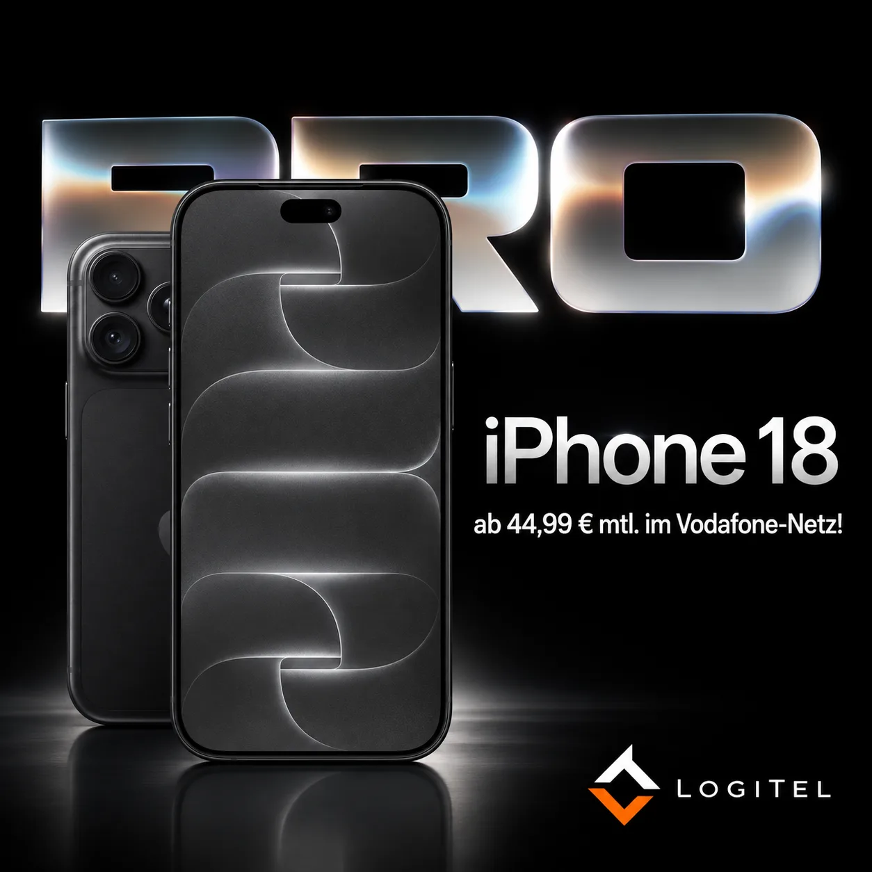 iPhone 18 Pro LogiTel Vodafone Deal Guenstige Aktion Jetzt Vertrag Sichern