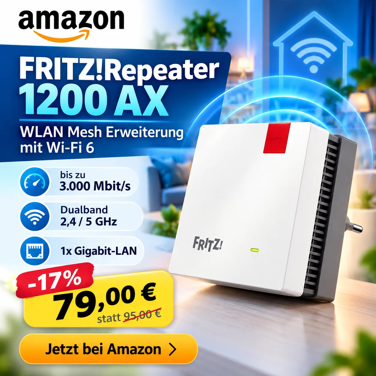 Mesh Repeater 1 Gigabit Fritz Bei Amazon Bestellen Vergleichsratgeber