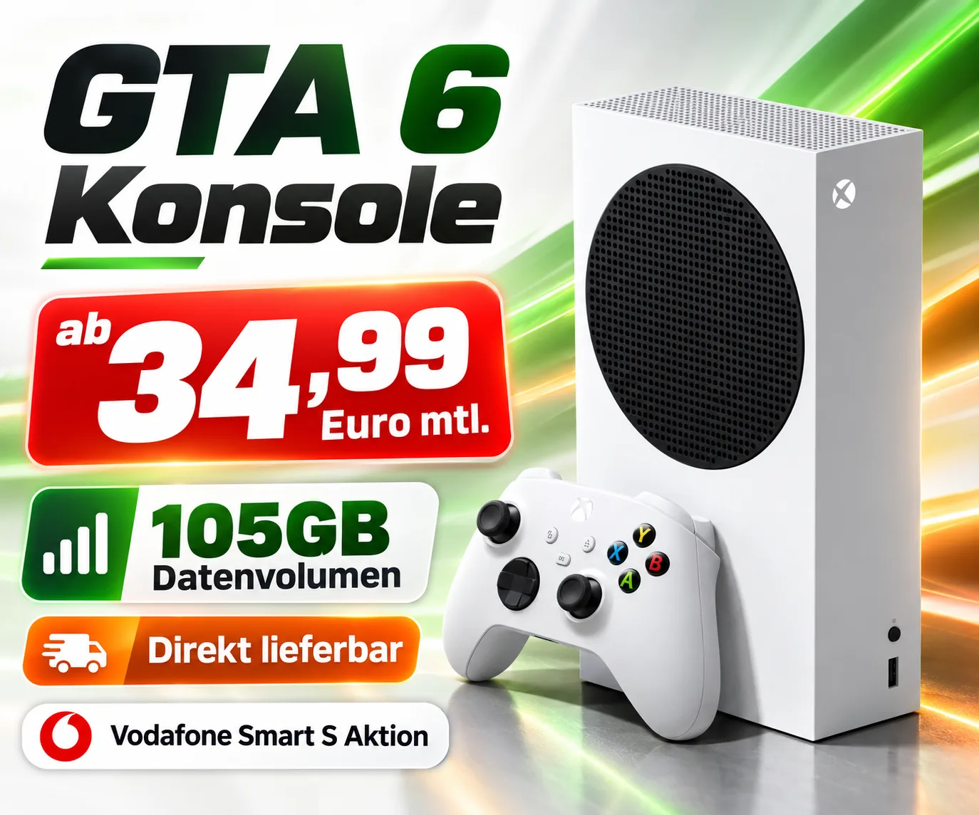 Xbox Series S mit Vertrag bei starmobile