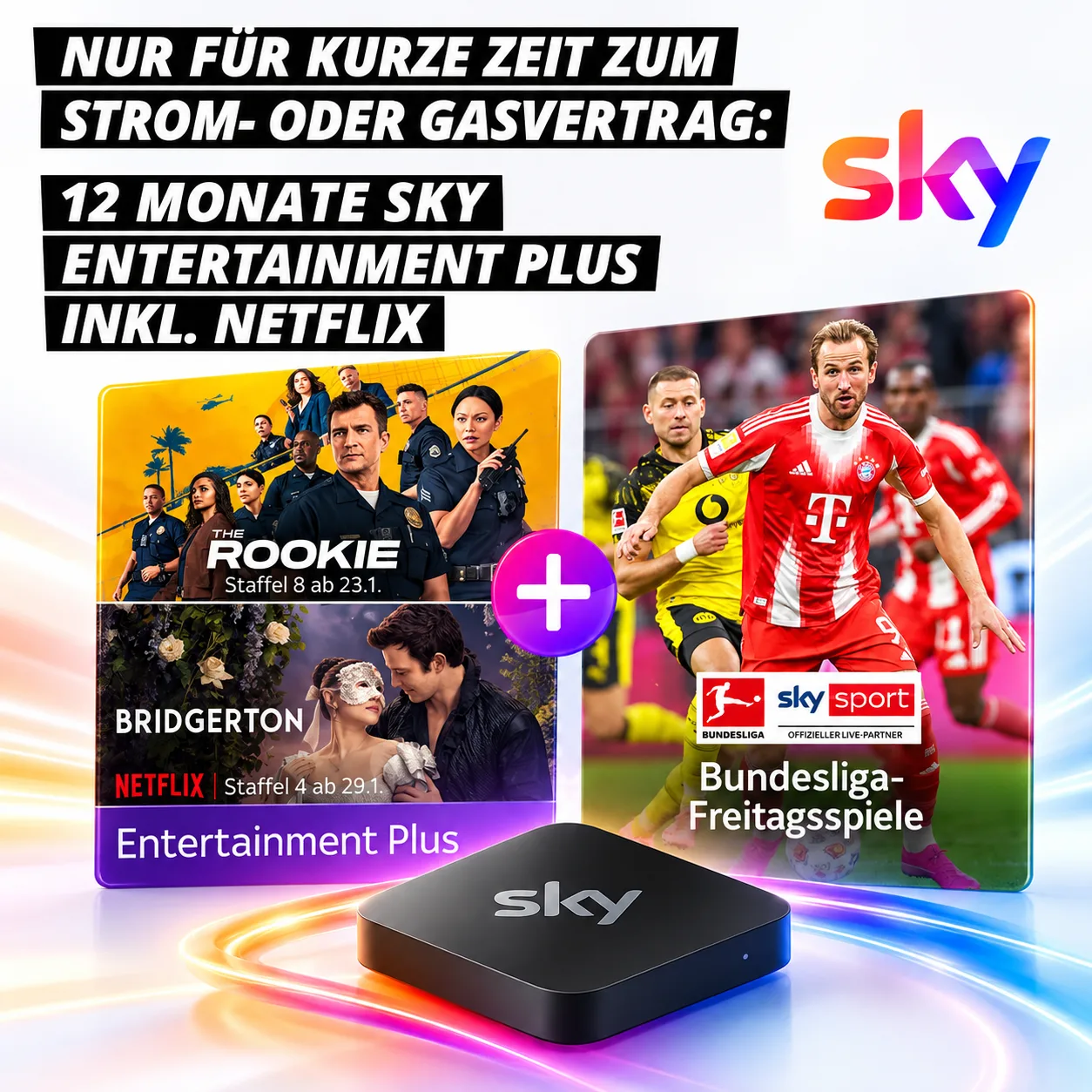 Ewieeinfach Sky Abo Inkl Netflix Zum Strom Gas Vertrag 12 Monate Kostenlos Vergleichsratgeber