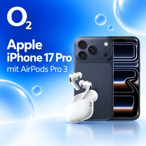 Apple iPhone 17 Pro Inkl Airpodspro 3 Mit Vertrag o2