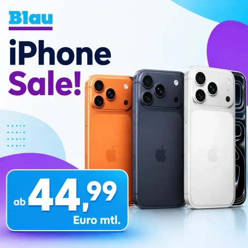 Blau De iPhone Sale 17 Pro Deal Rabatt Aktion