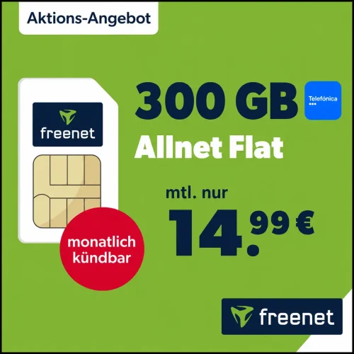 freenet Aktion 300 Gb Unter 15 Euro