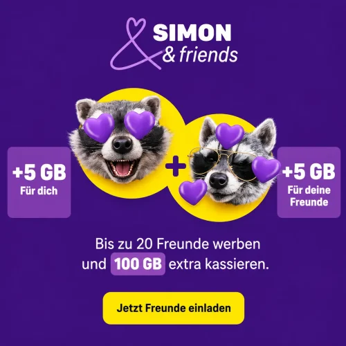 Freunde Werben Freunde Simon Mobile Aktion