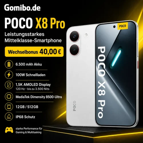Pocox 8 Pro Gomibo Deal Mittelklasse Smartphone