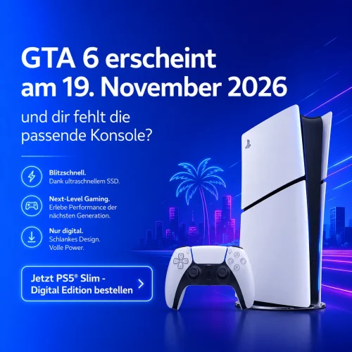 Ps 5 Slim Digital Fuer Gta 6 Bei o2 Mit Vertrag Bestellen