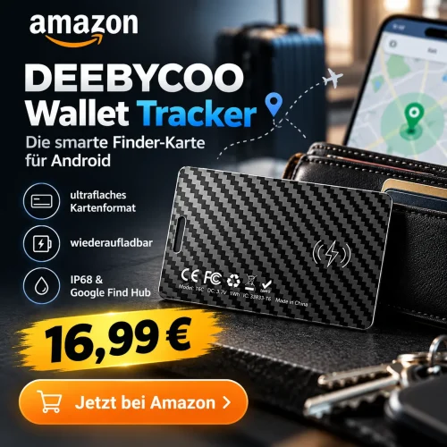Trachbare Scheckkarte Wallet Tracker Fuer Gepaeck Oder Geldbeutel Bei Amazon Vergleichsratgeber