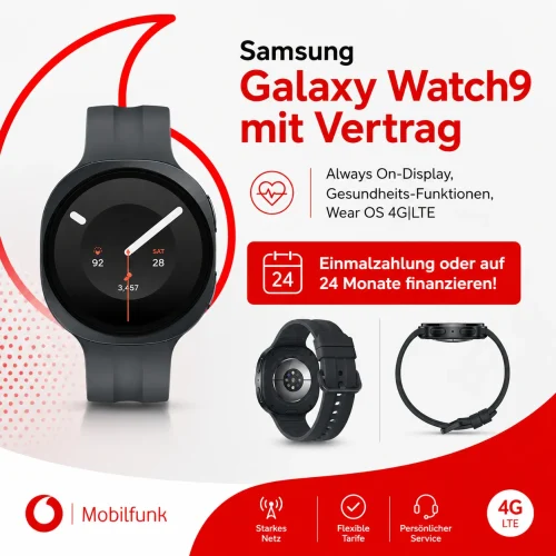 Vodafone Galaxy Watch 9 Mit Vertrag