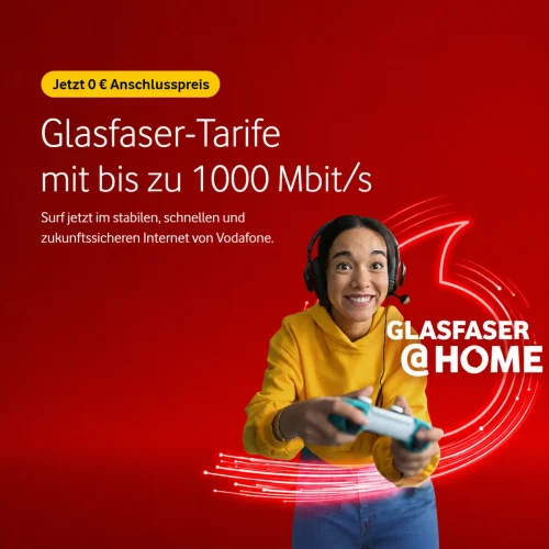 Vodafone Glasfaser Mit Rabatt Coupon 9 Monate Guenstiger Vergleichsratgeber