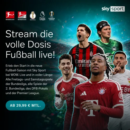Wow Live Sport Neue Saison 2026 Aktuelle Preise Vergleichsrechner