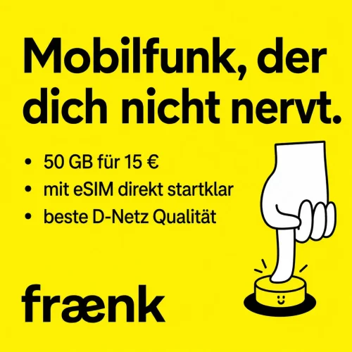 Fraenk 50 Gb 15 Euro